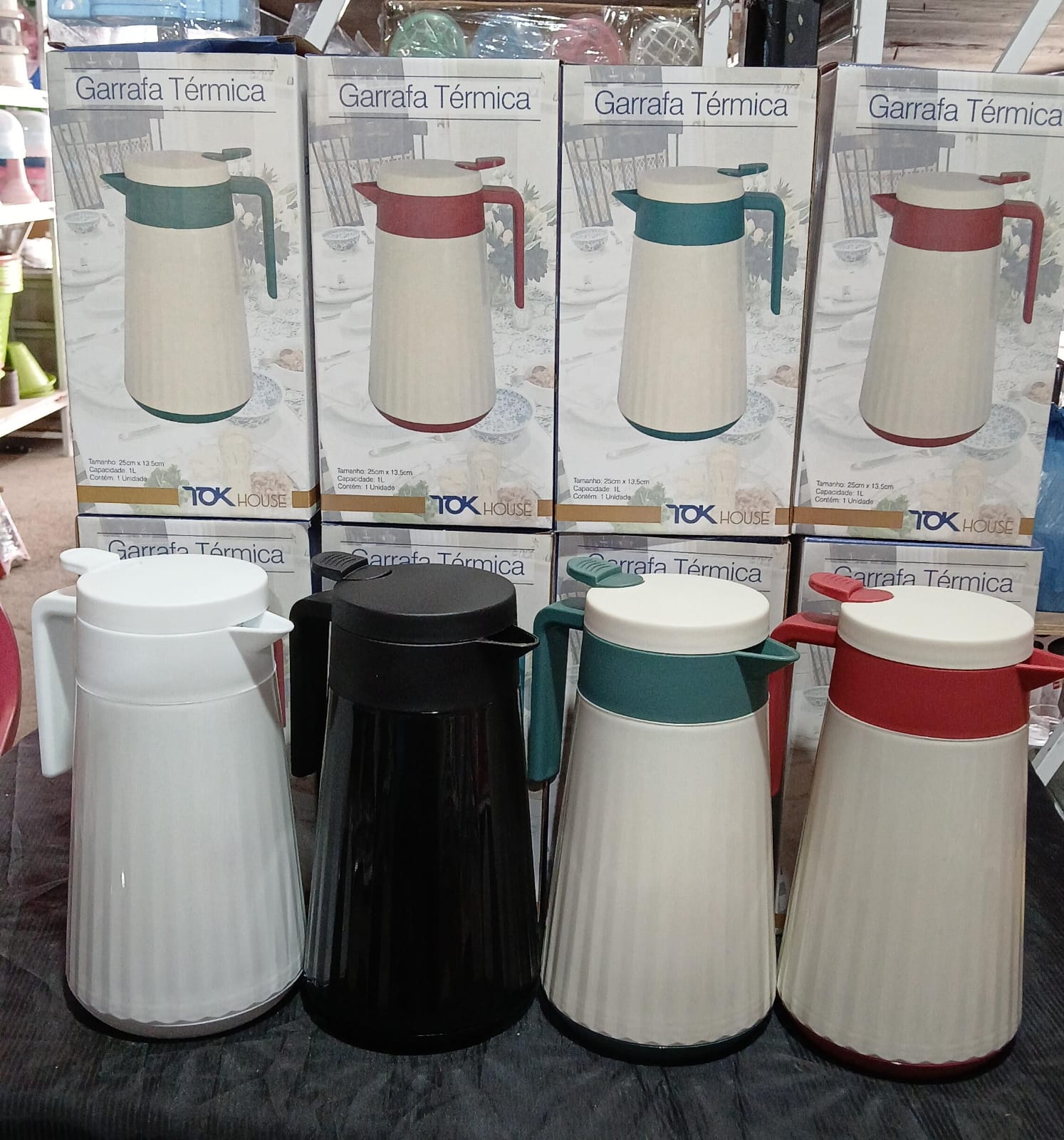 GARRAFA TERMICA PLAST 25X14 TOK | Bal dos Plásticos