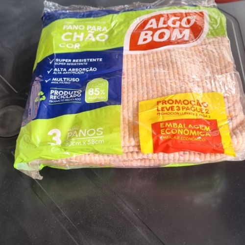 pano para chao kit com 3