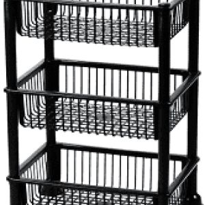 FRUTEIRA RETANGULAR NEW / 3 AND preta