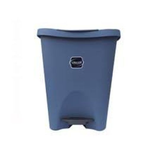 LIXEIRA USUAL COM PEDAL 7,5 LITROS "AZUL"