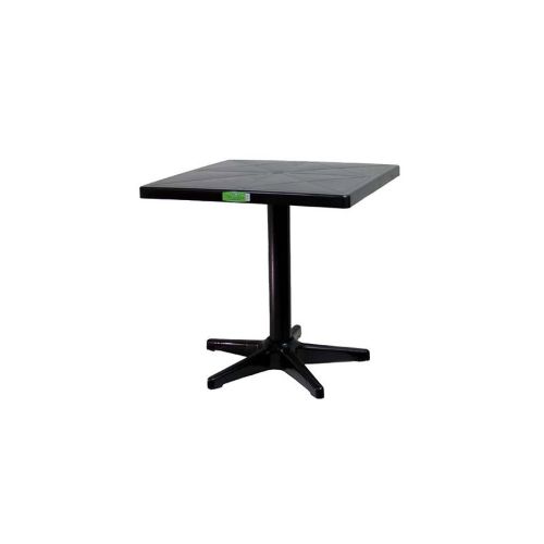 MESA QUADRADA PIPA PRETA PLASTEX