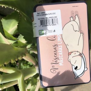 PORTA MASCARA DECORADA PLASUTIL