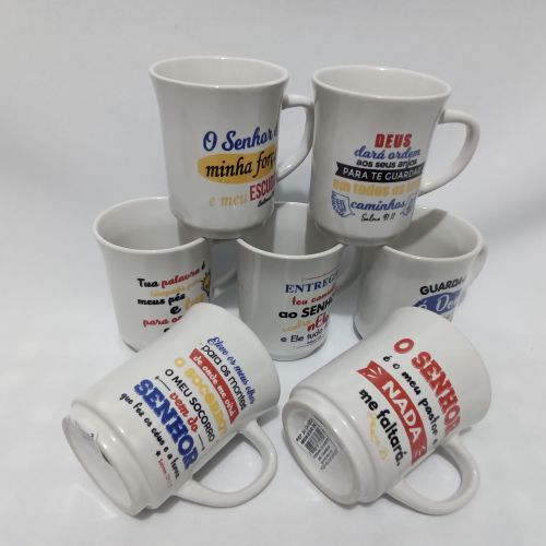 CANECA AMERICANA DEC SALMO 220 ML HR PORCELANAS