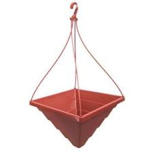 Vaso de pendurar piramide telha injeplastec