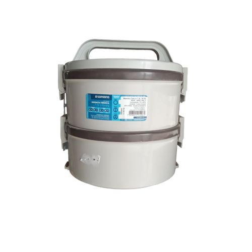 Marmita tekcor 1,5L dupla cinza soprano