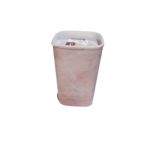 PLASÚTIL PORTA COTONETE / ALGODÃO MARMORIZADO 420ML