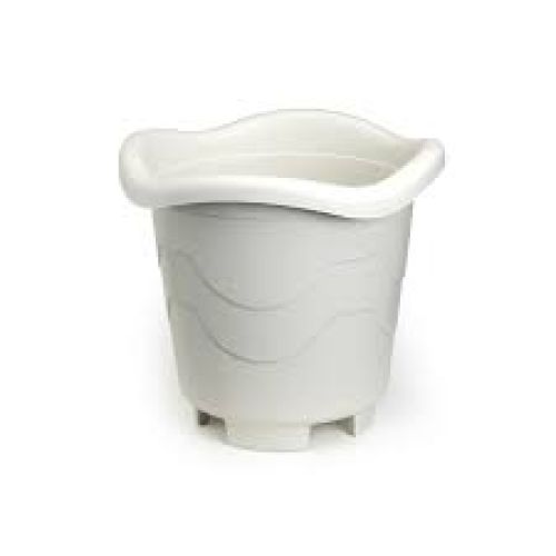 VASO REDONDO PEQUENO 2L MÁRMORE INJEPLASTEC