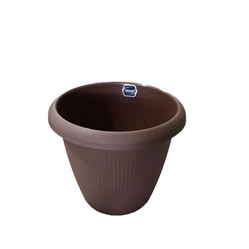 VASO USUAL REDONDO 19,6L MARROM