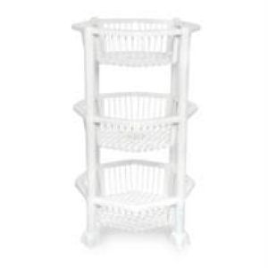 FRUTEIRA OCTAGONAL 3 ANDARES BRANCA