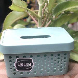 CESTO USUAL 2L C/TAMPA / VERDE