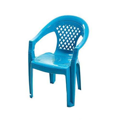 POLTRONA INFANTIL FORTPLAST XADREZ / AZUL CLARO