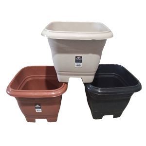 VASO QUADRADO BELLA FIORE N35 13,5L RISCHIOTO