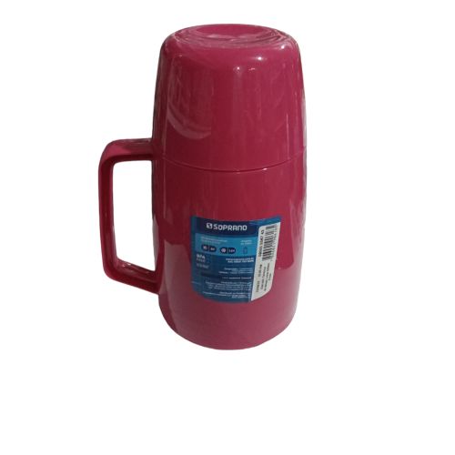 Garrafa térmica lotus 500ml rosa soprano