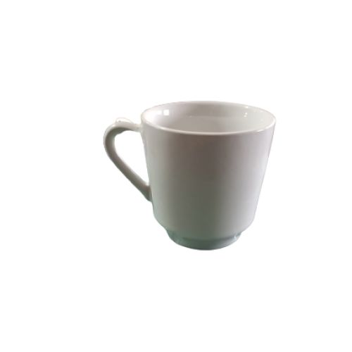 CANECA LISA BRANCA 200 ML HR PORCELANAS