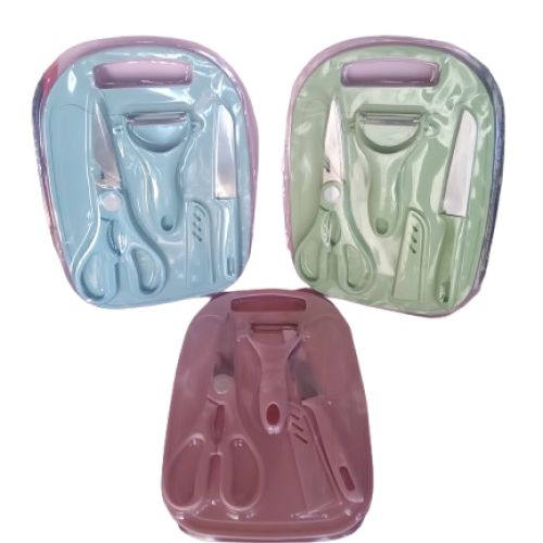 KIT TÁBUA P/ COZINHA 4 PEÇAS