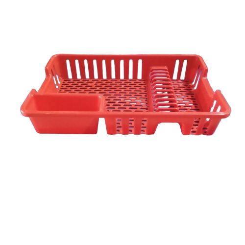 ESCORREDOR DE PRATOS VERMELHO PLASBERG