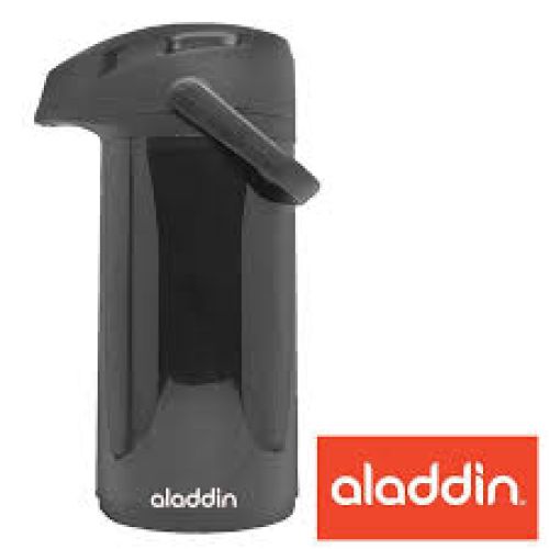 GARRAFA MASSIMA ALADDIN 1,8L PRETA LOGO ALADDIN