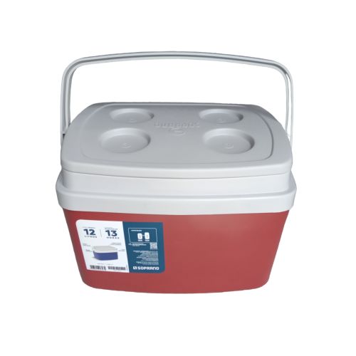 Caixa termica 12L vermelha soprano