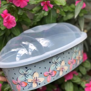 SERVE PÃO PLASÚTIL FLORES