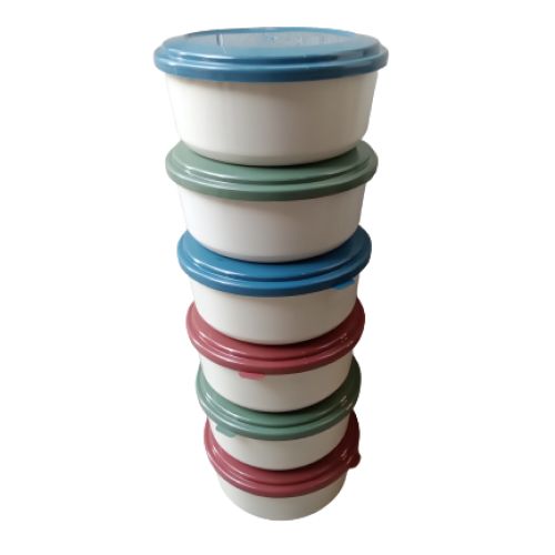 CONJUNTO 6 POTES REDONDO G IPLAV