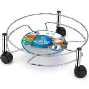 SUPORTE BOTIJÃO REFORÇADO COM RODAS NIQUELPLAST