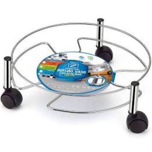 SUPORTE BOTIJÃO REFORÇADO COM RODAS NIQUELPLAST