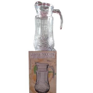 JARRA DE VIDRO WAVE 1600ML TOK HOUSE