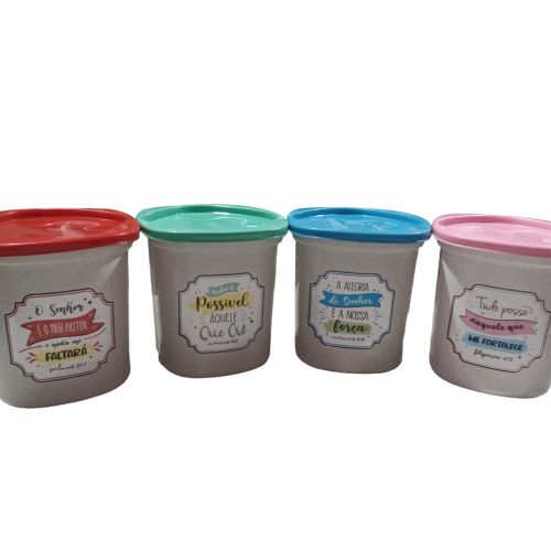 POTE MENSAGENS BIBLICAS PLASBERG 1,3 LITROS