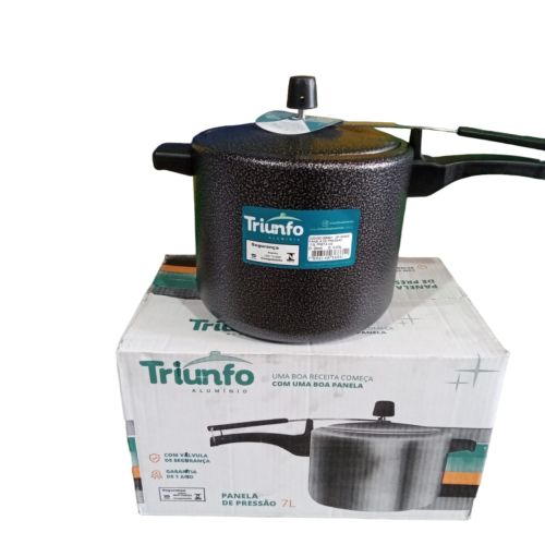 Panela de pressão 7L Craqueada Triunfo