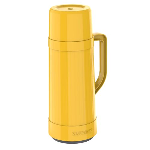 GARRAFA TÉRMICA TOPAZIO 1L AMARELO SOPRANO