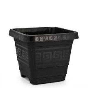 VASO QUADRADO EG 29L PRETO PLASMONT