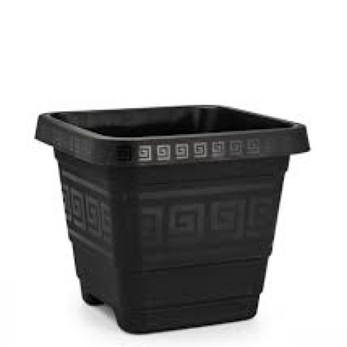 VASO QUADRADO EG 29L PRETO PLASMONT