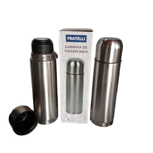 GARRAFA DE VIAGEM INOX 750ML FRATELLI