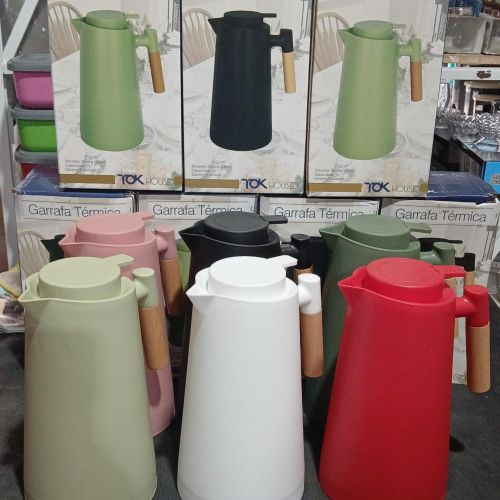 GARRAFA TERMICA PLAST 1L TOK HOUSE