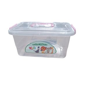 CAIXA INFANTIL PLASBERG MULTIUSO ROSA