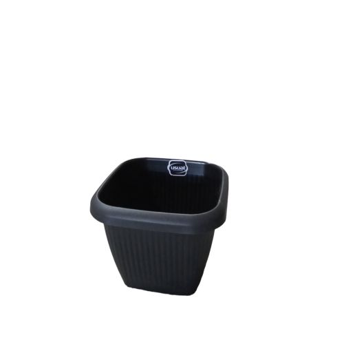 VASO USUAL QUADRADO 3,9L PRETO