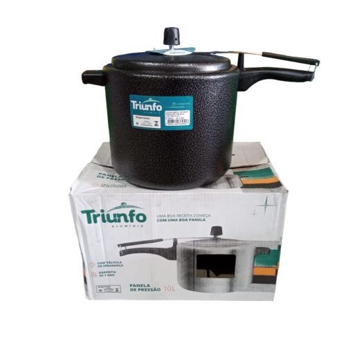 Panela de pressão 10L Craqueada Triunfo