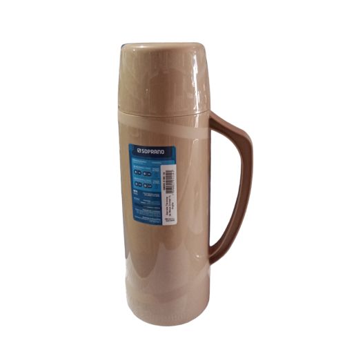 GARRAFA TERMICA CRISTAL SOPRANO 1L ARGILA