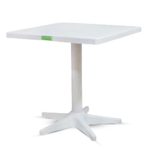 MESA QUADRADA PIPA BRANCA PLASTEX