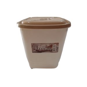 POTE QUADRADO AÇÚCAR 1650ML INPLAST