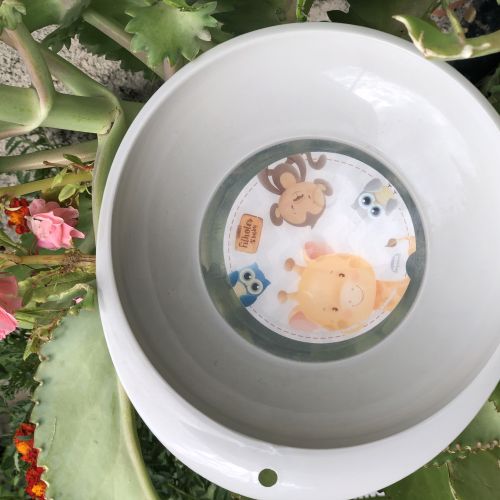 PRATO INFANTIL PLASÚTIL DECORADO FILHOTES
