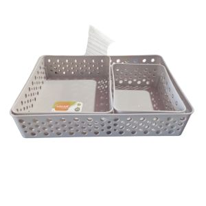 KIT USUAL 3 CESTOS P-M-G. CINZA