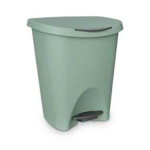 LIXEIRA USUAL COM PEDAL 7,5 LITROS "VERDE"