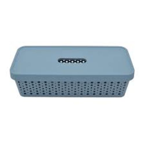 CESTO USUAL 3,6L C/TAMPA. AZUL