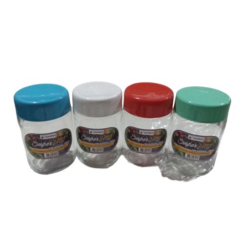 POTE CONSERVA 590ML COM TAMPA PLASBERG