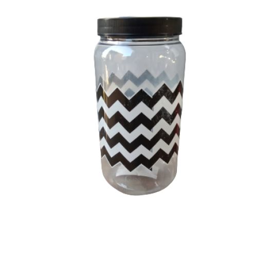 Pote 1500mL Chevron preto