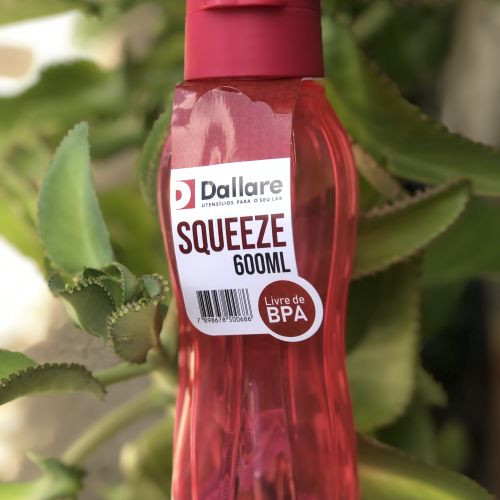 SQUEEZE DALLARE 600mL TRASPARENTE