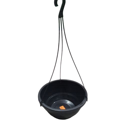 VASO REDONDO COM ALÇA 3,5L PRETO PLASMONT