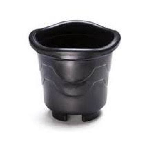 VASO REDONDO PEQUENO 2L PRETO INJEPLASTEC