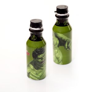 GARRAFA RETRÔ HULK 500ML PLASÚTIL
